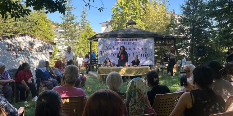 Dersim’de kadınlar özel savaş politikalarını tartıştı