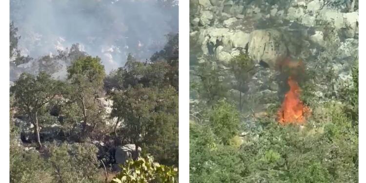 Gabar’da yangın: Müdahale edilmiyor