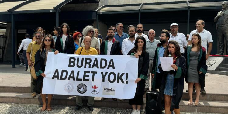 İzmir Adliyesi’nde adli yıl açılışı: ‘Burada adalet yok’