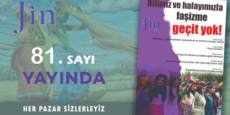 Jin Dergi’nin yeni sayısı yayında