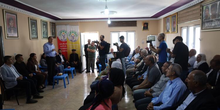 Bakırhan’dan Şirnex’e ziyaret: Halk yalana hileye diz çökmedi