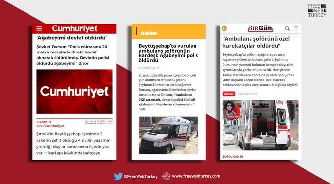 Polis kurşunuyla hayatını kaybeden sağlık çalışanı haberine erişim engeli