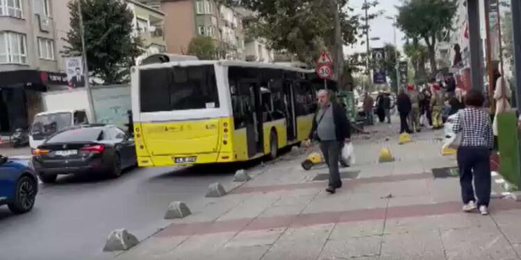 İETT otobüsü ağaca çarptı: 7 kişi yaralandı