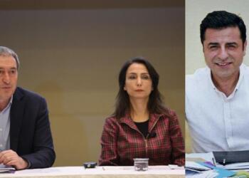 Hatimoğulları ve Bakırhan, Selahattin Demirtaş’ı ziyaret etti