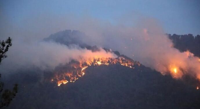 Denizli’deki orman yangın 4’üncü gününde