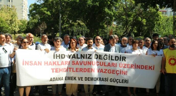 İHD’ye yönelik tehdit protesto edildi