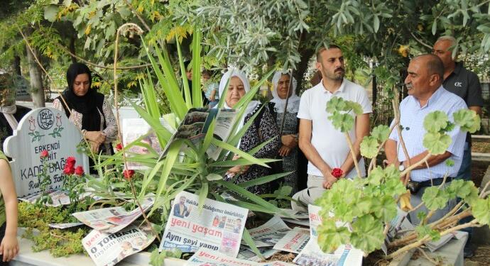 Kadri Bağdu mezarı başında anıldı