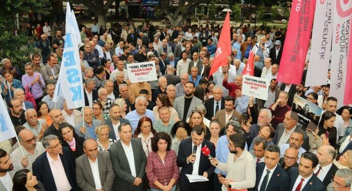 İl il kayyım tepkisi: Tek adam rejimini tarihin çöplüğüne göndermeliyiz