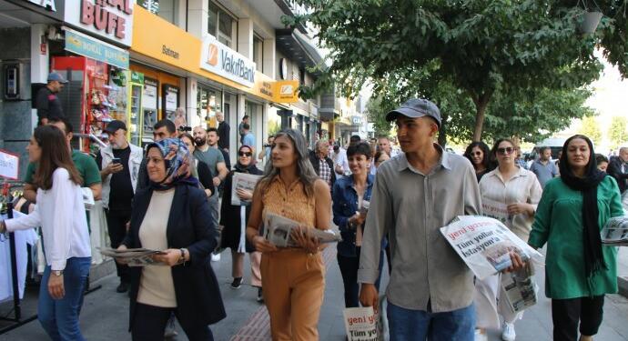 Gazetemize yönelik tehdit ve saldırı protesto edildi
