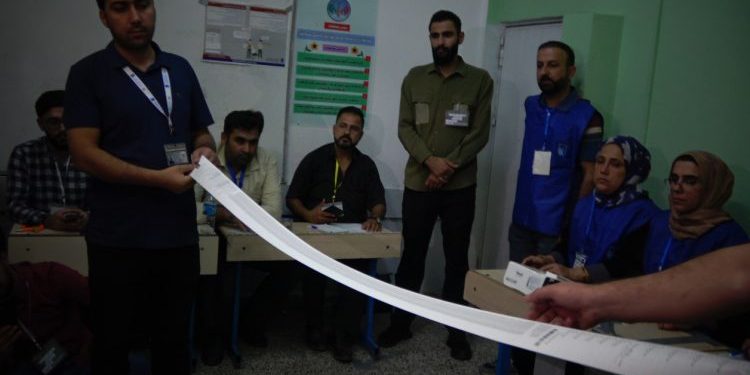 Federe Kürdistan’da özel oylama sonuçları açıklandı