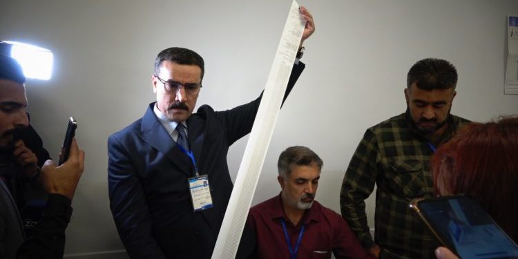 Hewlêr’den resmi olmayan ilk sonuçlar geldi