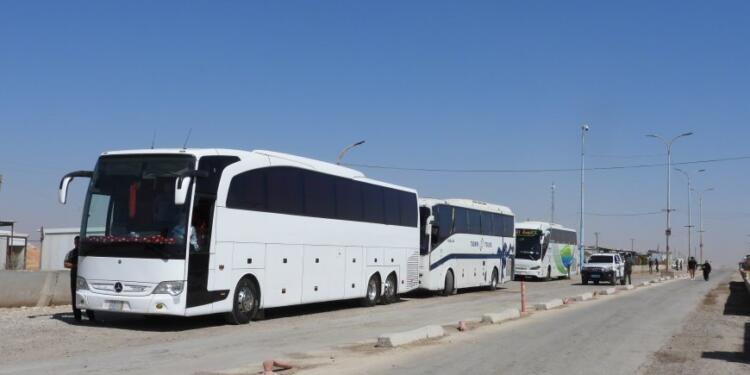 Lübnanlı mülteciler Serêkaniyê Kampı’na yerleştirildi