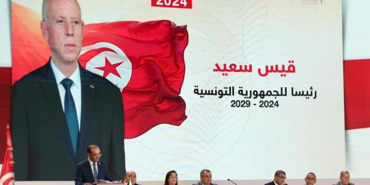 Tunus’ta Kays Said’in tekrar seçildiği ilan edildi