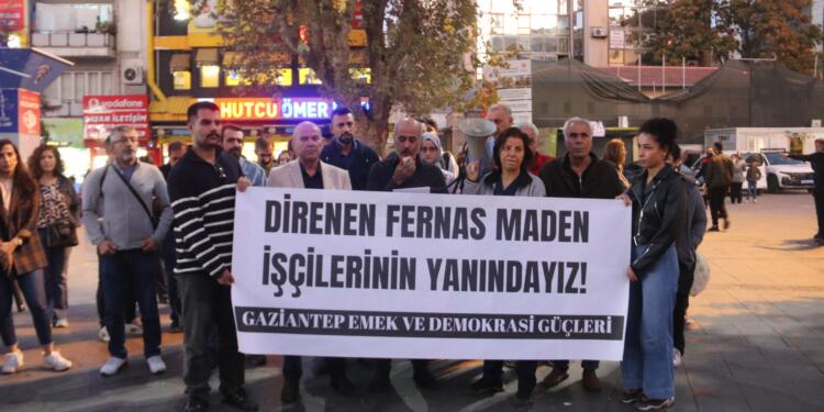 Dîlok’ta Fernas işçileriyle dayanışma açıklaması