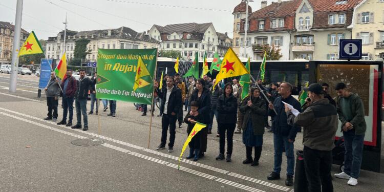 Türkiye’nin saldırıları Avrupa’da protesto edildi
