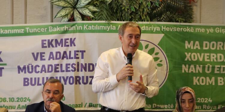Bakırhan: Müzakereye varız ama olmuyorsa mücadeleye de varız