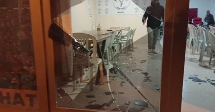 DEM Parti ilçe binasına saldırı
