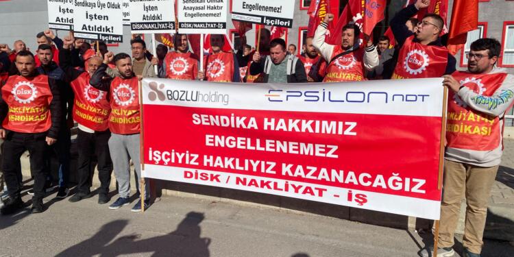 Epsilon NDT’de sendikalı işçiler işten çıkarıldı  