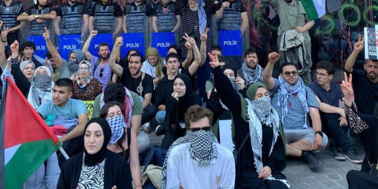 Filistin İçin Bin Genç üyelerine polis baskını: 18 gözaltı