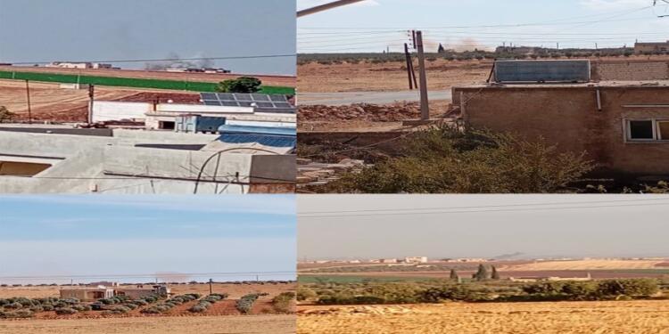 Minbic ve Efrîn’in köyleri bombalandı