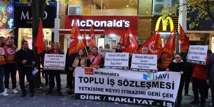 İşçilerden McDonald’s’ı boykot çağrısı