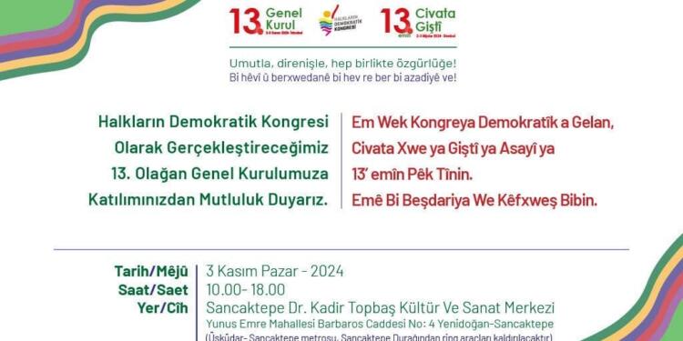 HDK Genel Kurul’a gidiyor