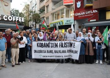 İzmir ve Antalya’da ‘Kobanê’ eylemi