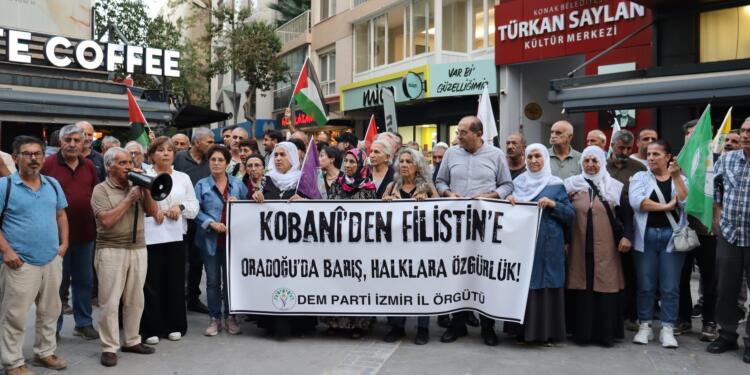 İzmir ve Antalya’da ‘Kobanê’ eylemi