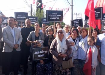 Halk, JES tanıtım toplantısına izin vermedi