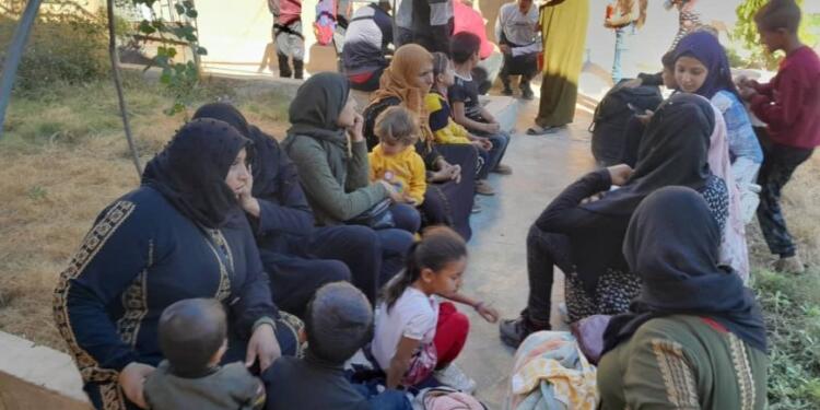 Lübnan’dan göç edenler Serêkaniyê Kampı’na yerleştirildi