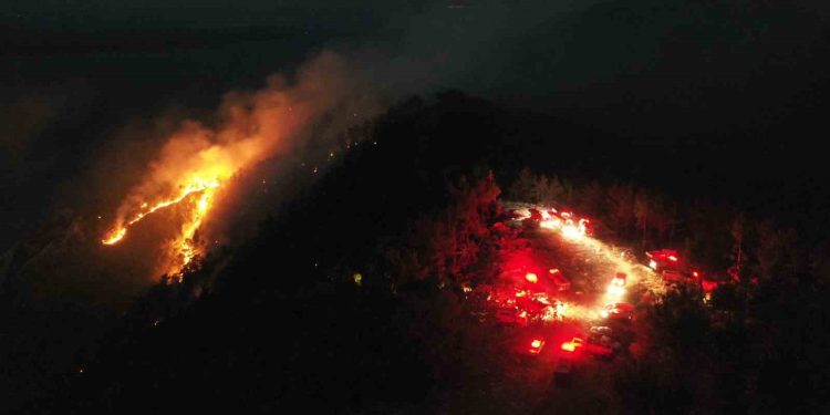Muğla’daki orman yangını 3 gündür devam ediyor