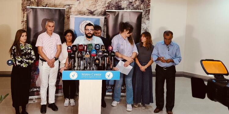 Silêmanîye’de ziyaretlerini tamamlayan gazetecilerden açıklama