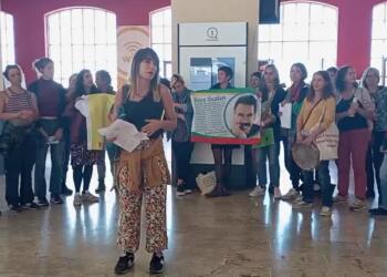 Marsilya’da tecride karşı eylem