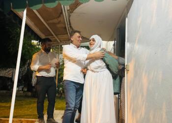 Silopiya’da kapı kapı miting çalışması