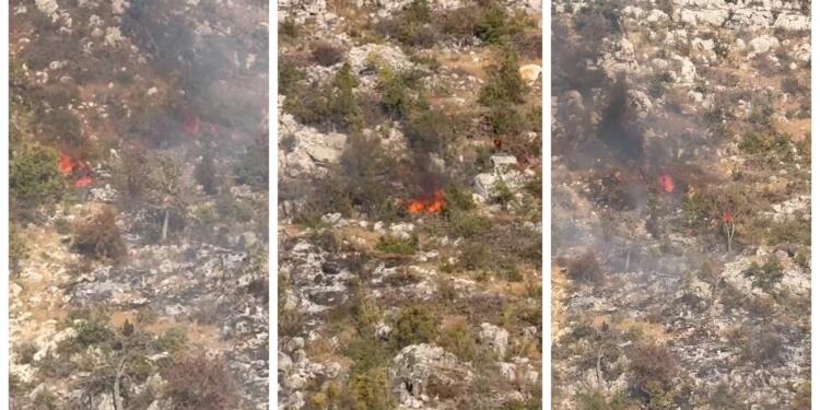 Gabar Dağı’nda yangın çıktı