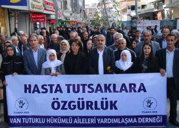 ‘Özgürlüğe ses ver’ eyleminde hasta tutsaklar için çağrı