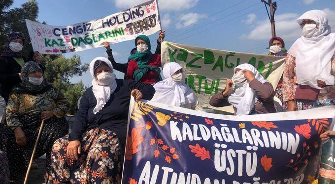 Kaz Dağlarında yurttaşlar:  ‘Ölmek var dönmek yok’