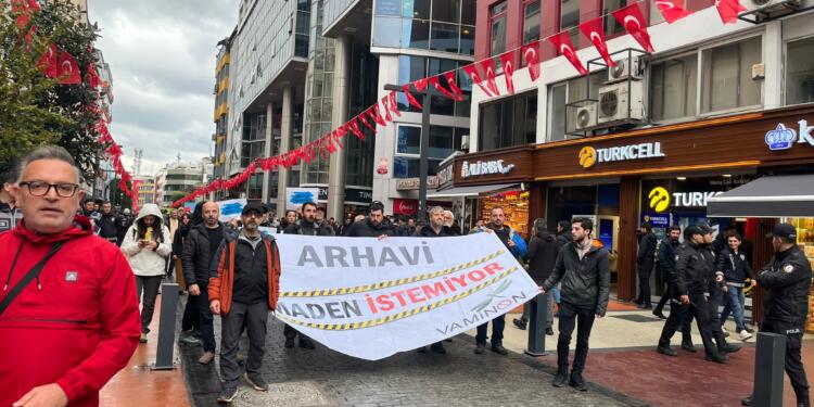 Arhavi’de direniş çadırları kuruluyor