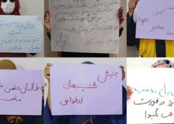 Mor Cumartesi Hareketi’nden Taliban’ın politikalarına karşı çağrı