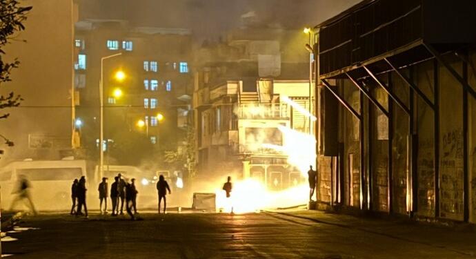 Êlih’te direniş TOMA’ları püskürttü