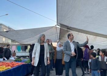 Êlih’te miting çalışmaları gün boyu sürdü