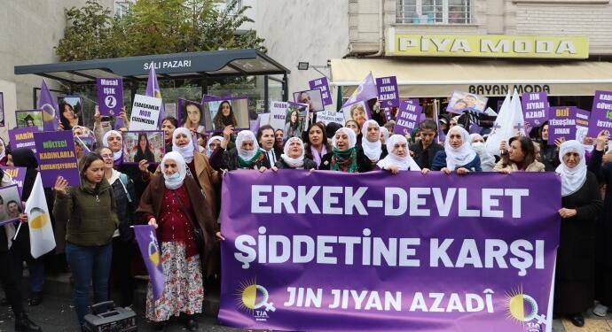 Esenyurt’ta 25 Kasım eylemi: Savaş bütçesine karşı ‘Jin Jiyan Azadi’ diyoruz