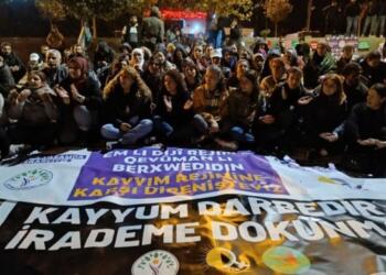 Kadınlar kayyıma karşı yürüdü: Haklıyız kazanacağız