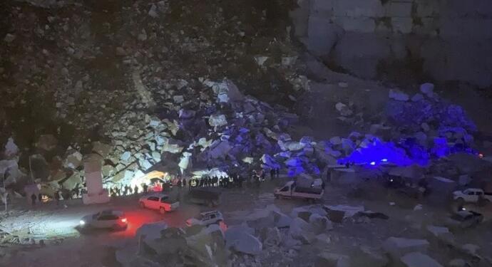 Mermer ocağında göçük: 1 işçi yaşamını yitirdi