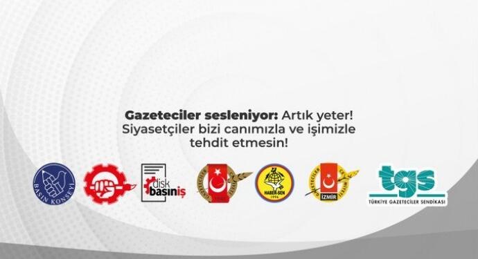 Basın örgütlerinden Bahçeli’ye tepki