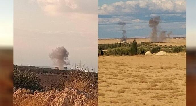 24 saatte Minbic’e 55 saldırı gerçekleşti