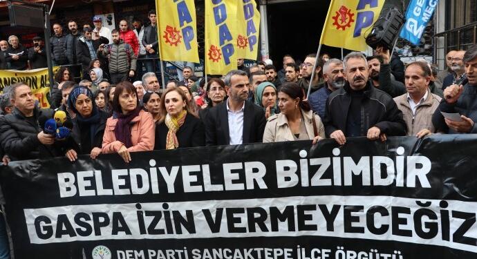 Esenyurt’ta kayyım eylemi: Barış için önce kayyımlardan vazgeçin