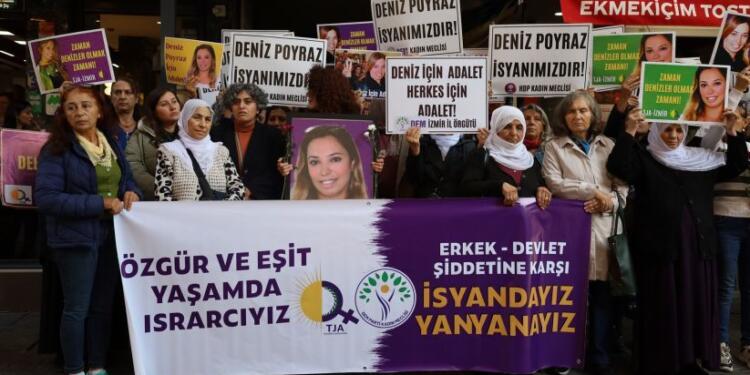 25 Kasım’a giderken katledilen kadınlar anıldı