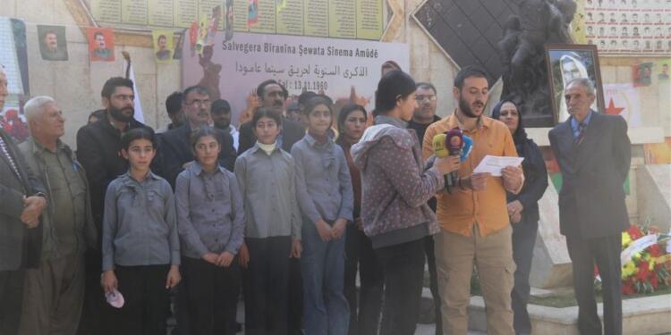 Amûdê’de katledilenler anıldı