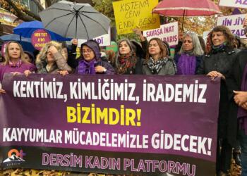 Kadınlar Dêrsim’den seslendi: Kayyıma, darbeye direneceğiz